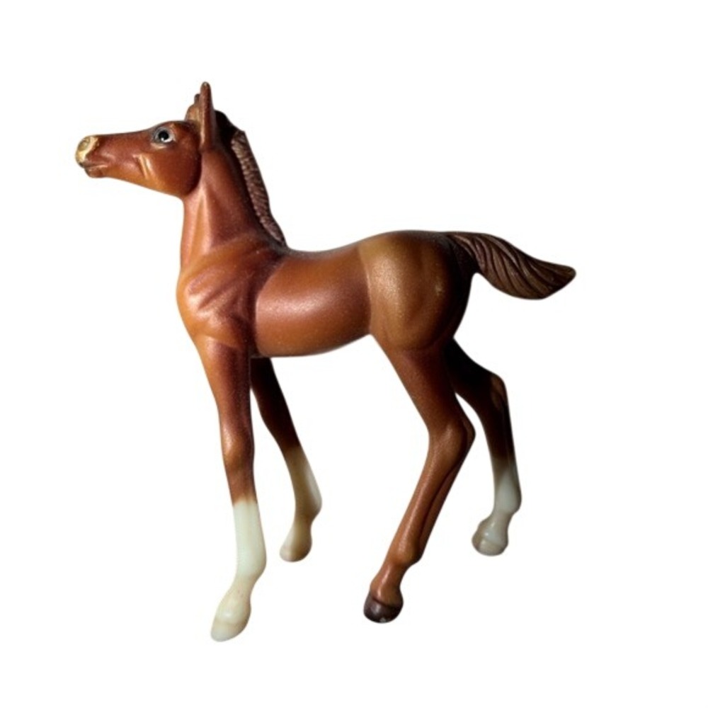 Breyer Stablemates Horse‎ Foal Brown model Chestnut Toy